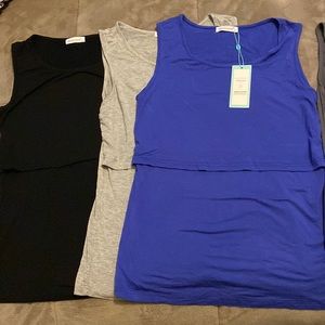 Smallshow maternity nursing top 3 pack